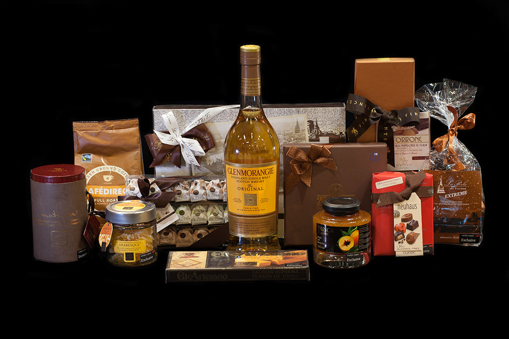 Подарочные корзины: фотосъемка подарочных корзин